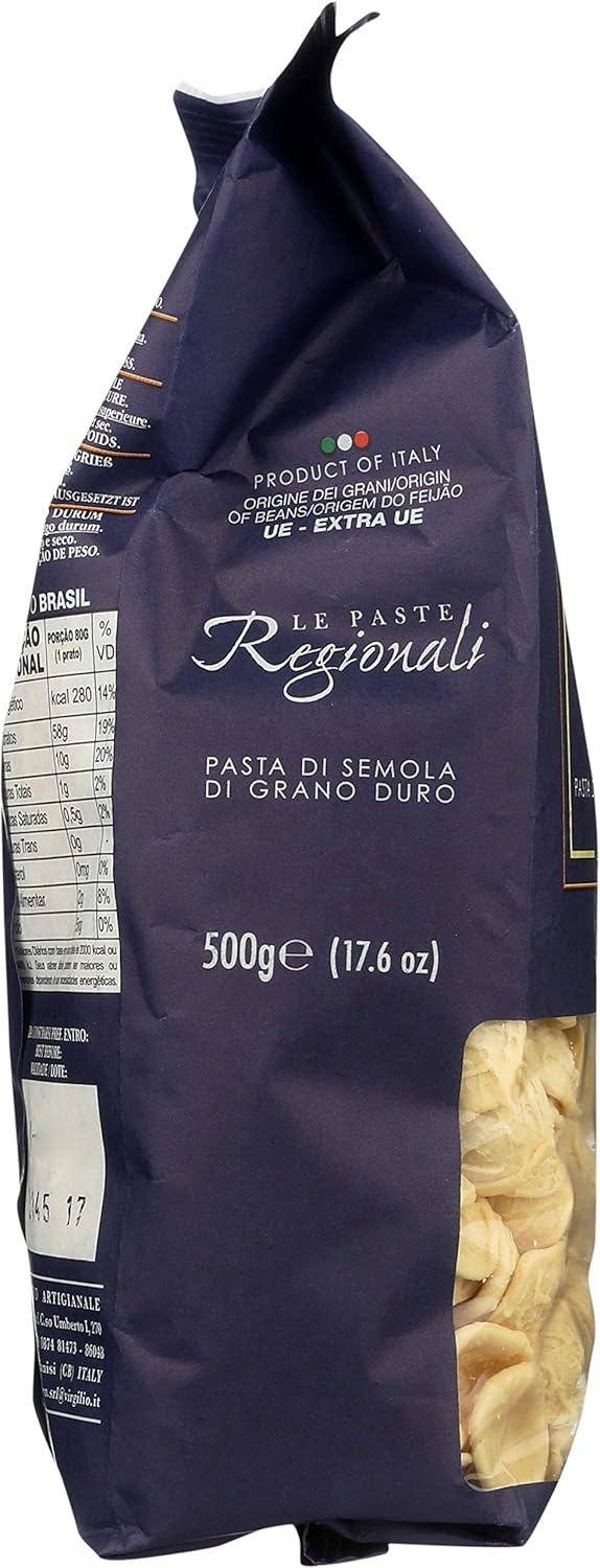 image:imageCampOro Le Regionali Italian Pasta Orecchiette 176 Ounce Pack of 16