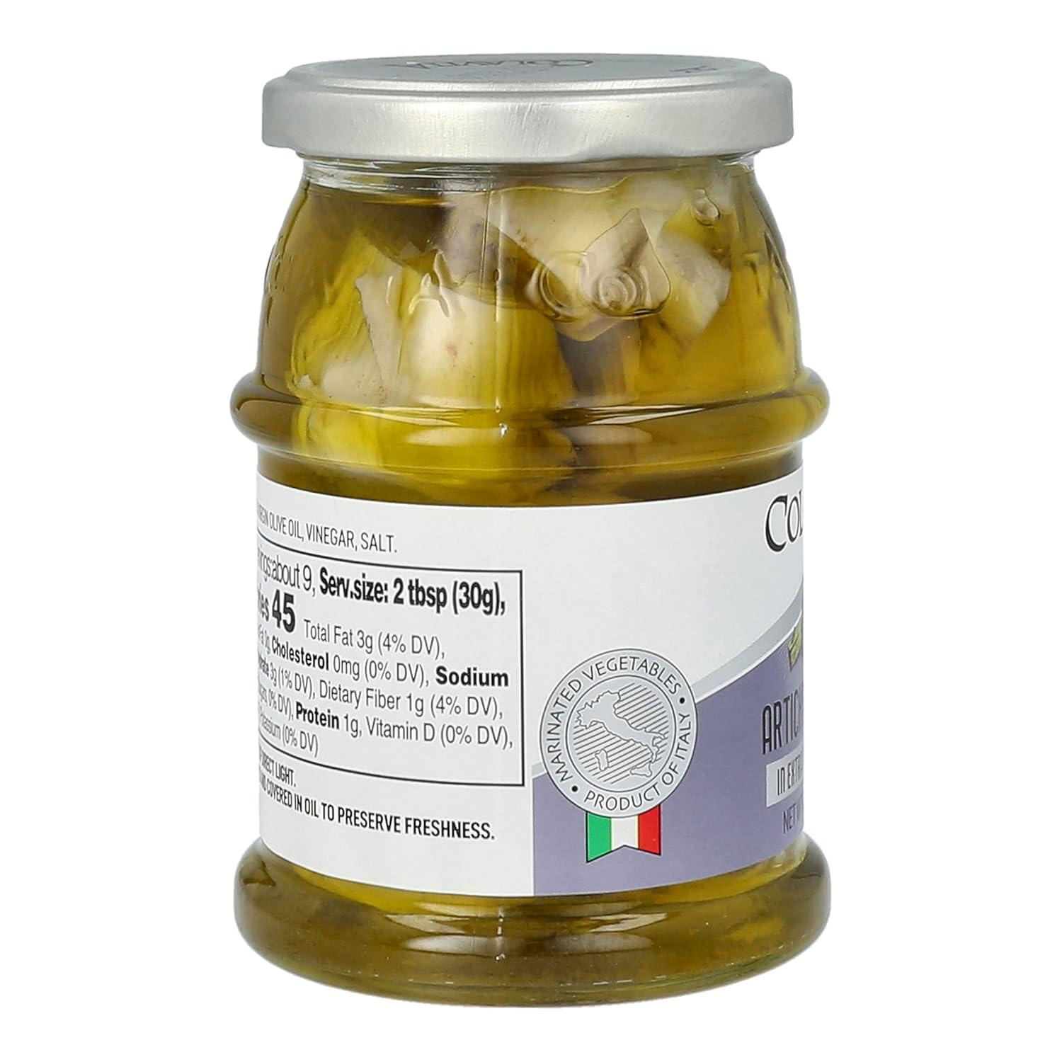 image:imageColavita Marinated Vegetables Artichoke Hearts in EVOO 987oz JarArtichoke Hearts