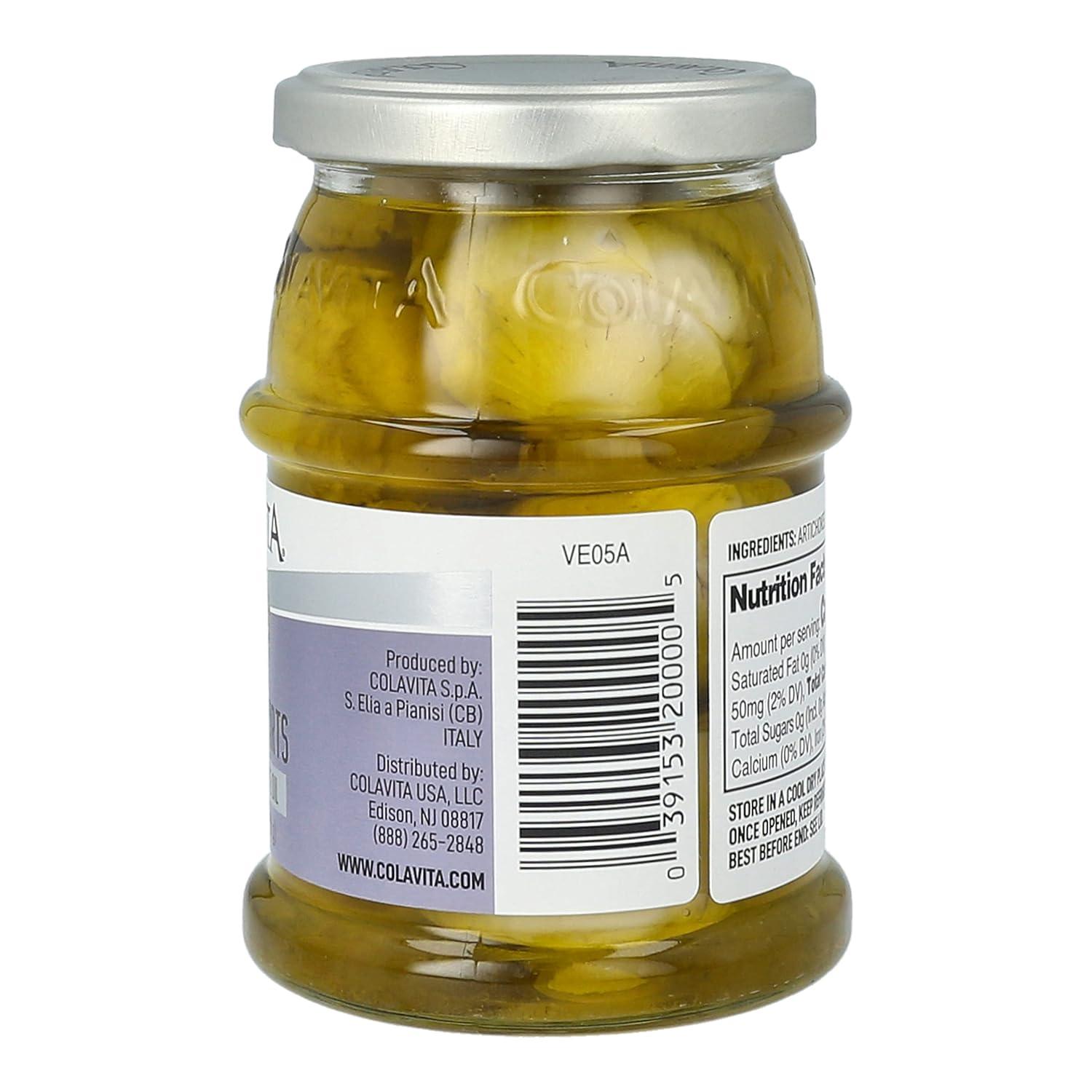 image:imageColavita Marinated Vegetables Artichoke Hearts in EVOO 987oz JarArtichoke Hearts