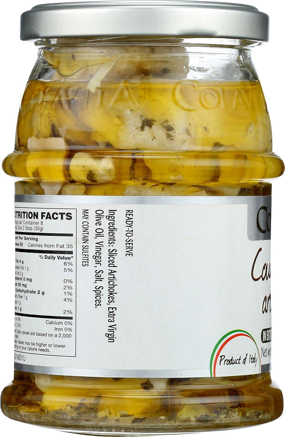 image:imageColavita Marinated Vegetables Artichoke Hearts in EVOO 987oz JarCountryStyle Artichokes