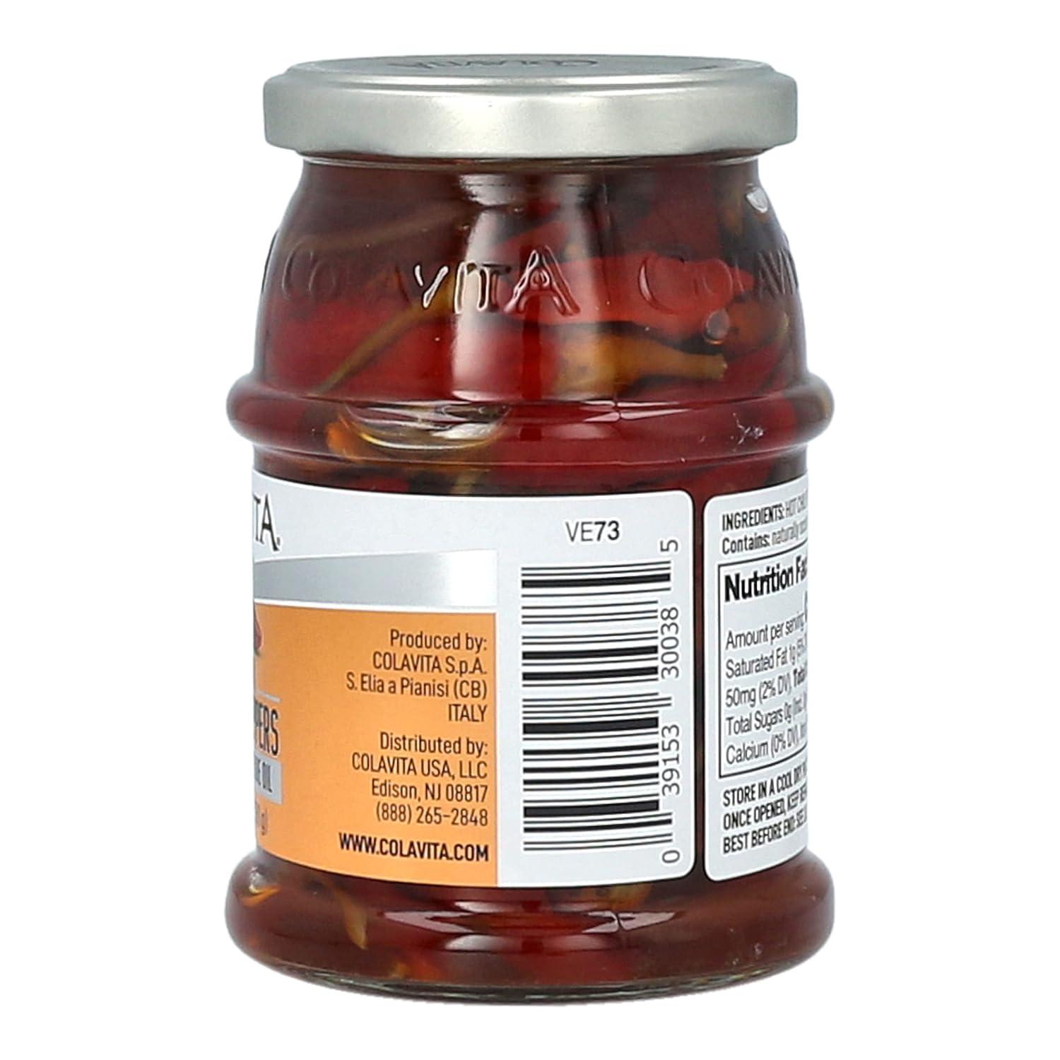 image:imageColavita Marinated Vegetables Artichoke Hearts in EVOO 987oz JarHot Chili Peppers