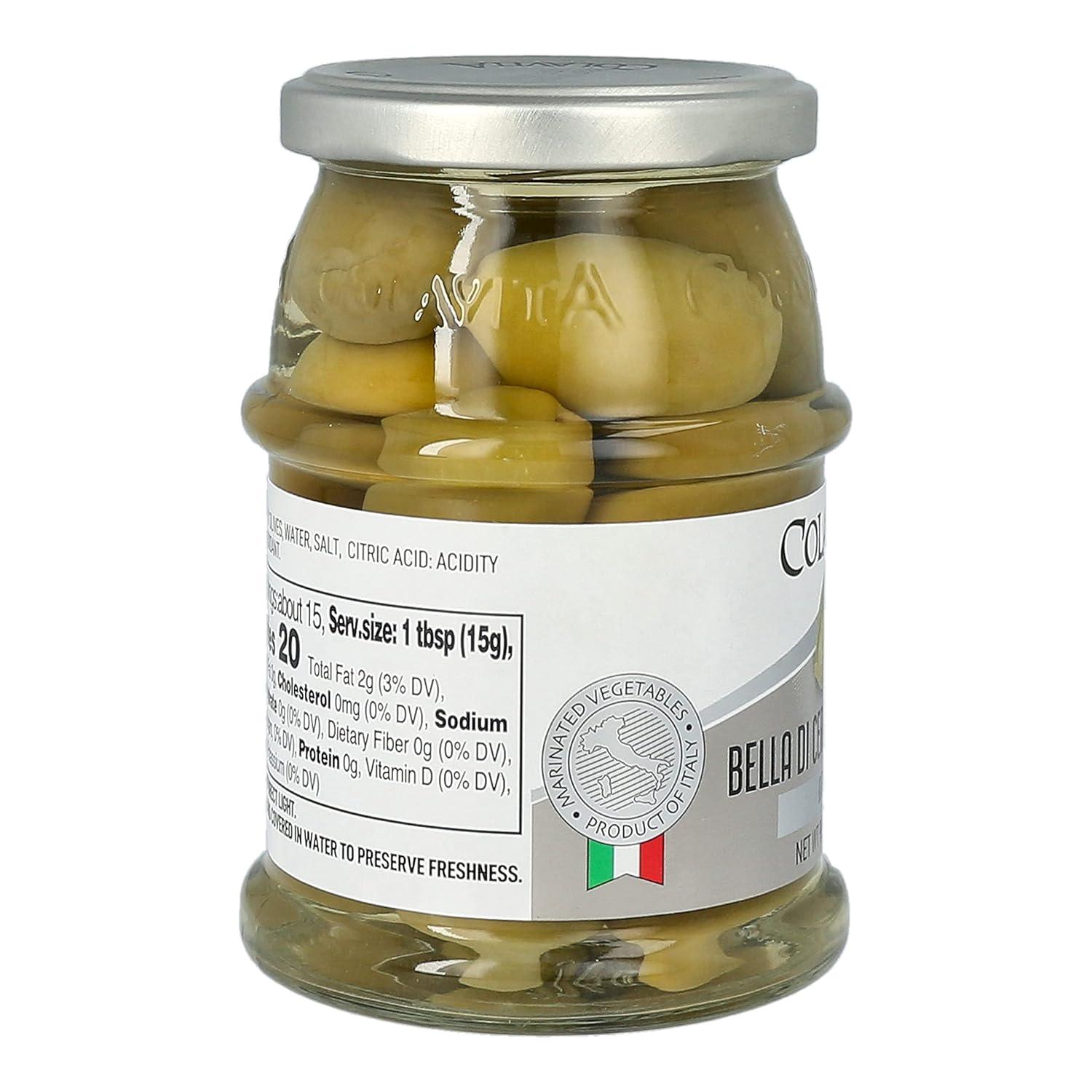 image:imageColavita Marinated Vegetables Artichoke Hearts in EVOO 987oz JarLa Bella di Cerignola Olives