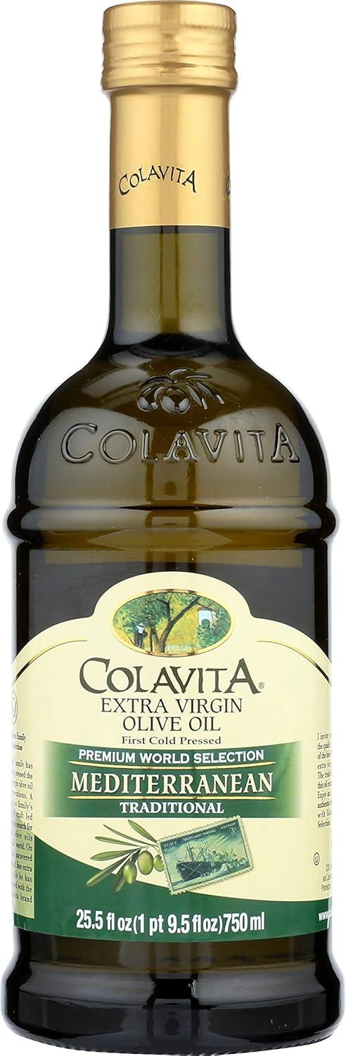 image:imageColavita Mediterranean Extra Virgin Olive Oil Pack of 1 Tin255 Fl Oz Pack of 2