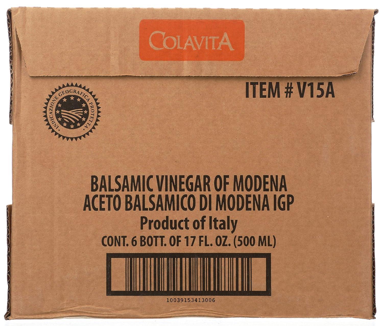 image:imageColavita Organic Balsamic Vinegar of Modena 17 FlOz Pack of 6Balsamic Vinegar of Modena