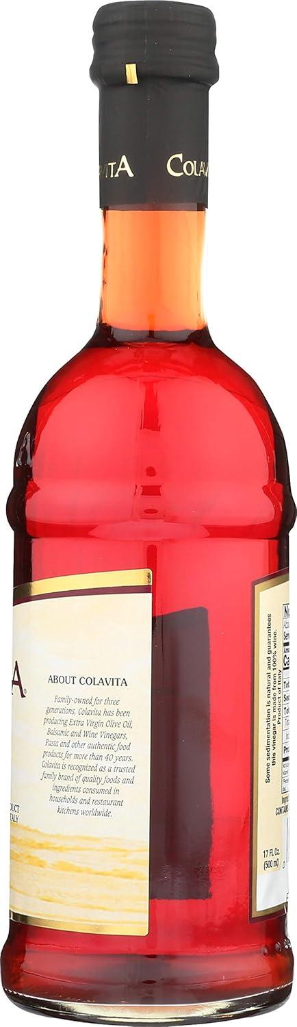 image:imageColavita Red Wine Vinegar Red Wine Vinegar Pack of 2 Glass BottleRed