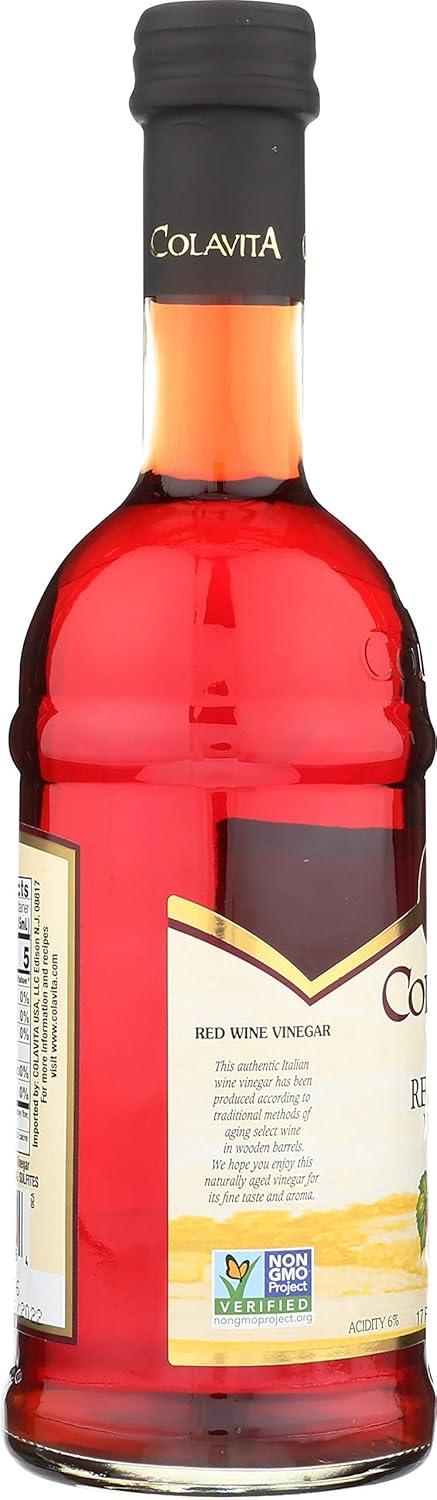 image:imageColavita Red Wine Vinegar Red Wine Vinegar Pack of 2 Glass BottleRed