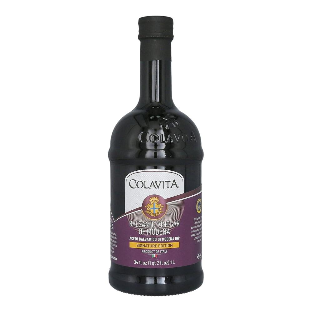 image:imageColavita Balsamic Vinegar of Modena IGP Signature Edition 2Pack 34 oz Bottles Aged in Wooden Casks Smooth amp Velvety Ideal for Hot Foods amp Salads