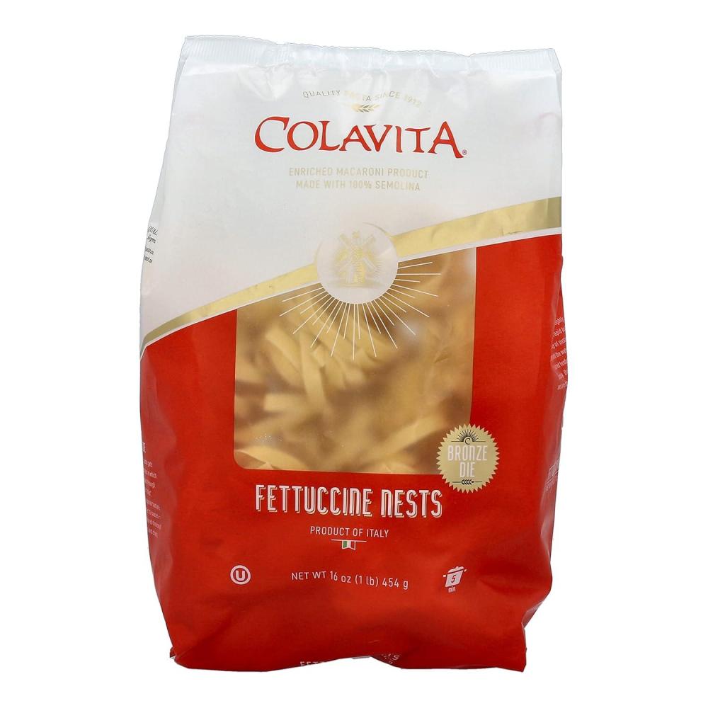 image:imageColavita Fettuccine Nest Pasta 1 Pound Pack of 10
