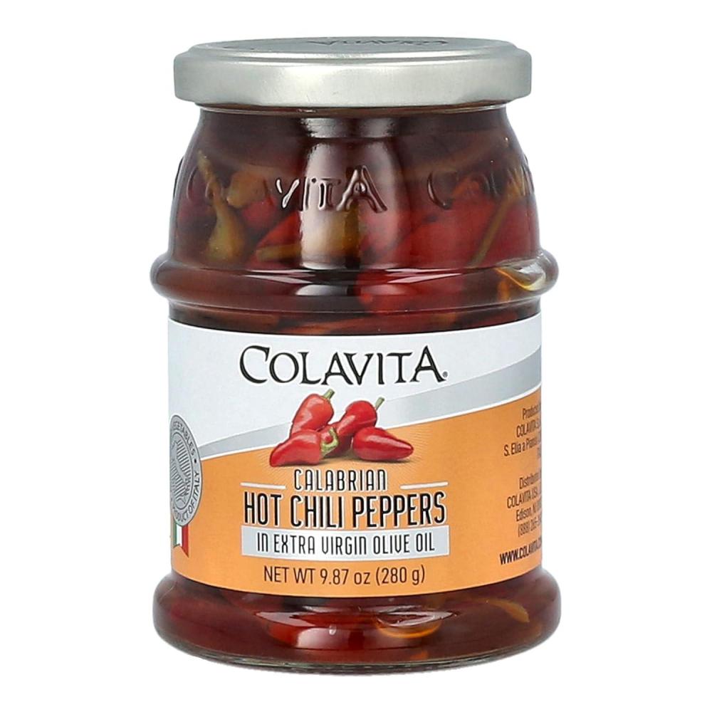 image:imageColavita Marinated Vegetables Artichoke Hearts in EVOO 987oz JarHot Chili Peppers
