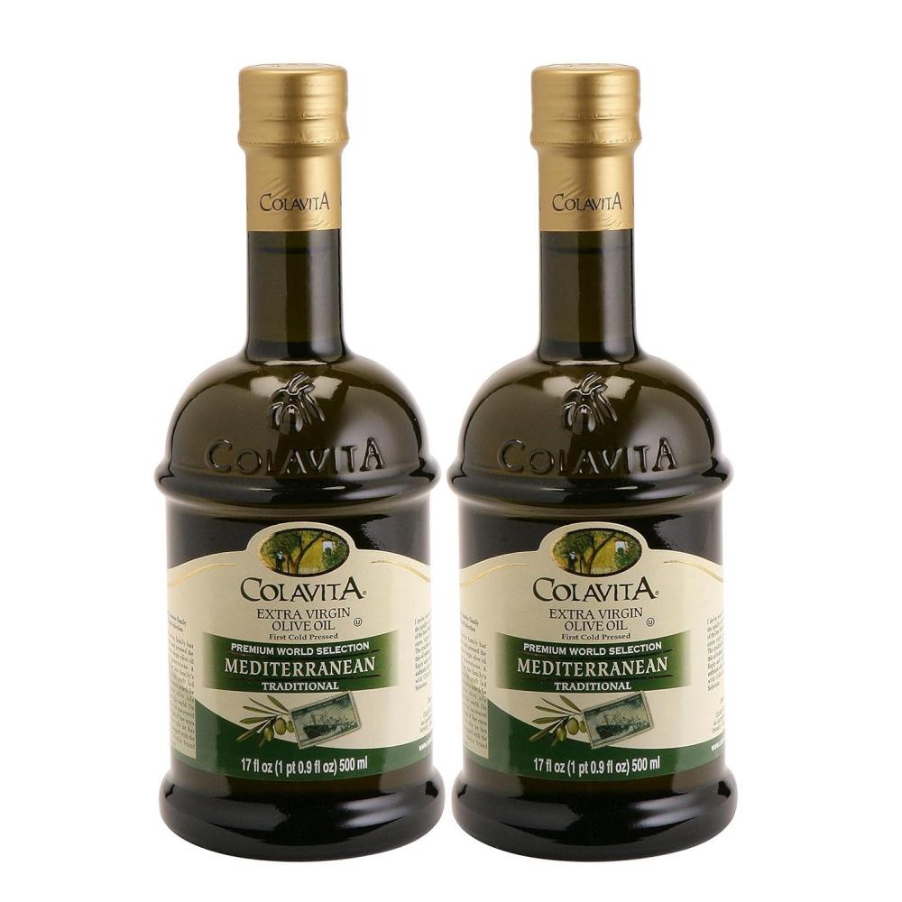image:imageColavita Mediterranean Extra Virgin Olive Oil Pack of 1 Tin17 Fl Oz Pack of 2