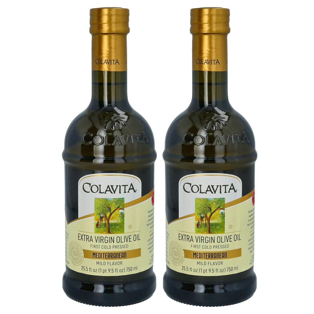 image:imageColavita Mediterranean Extra Virgin Olive Oil Pack of 1 Tin255 Fl Oz Pack of 2