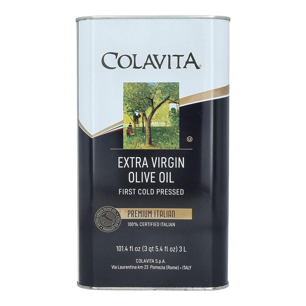 image:imageColavita Premium Italian Extra Virgin Olive Oil Tin 1014 fl oz TinBitter and Spicy