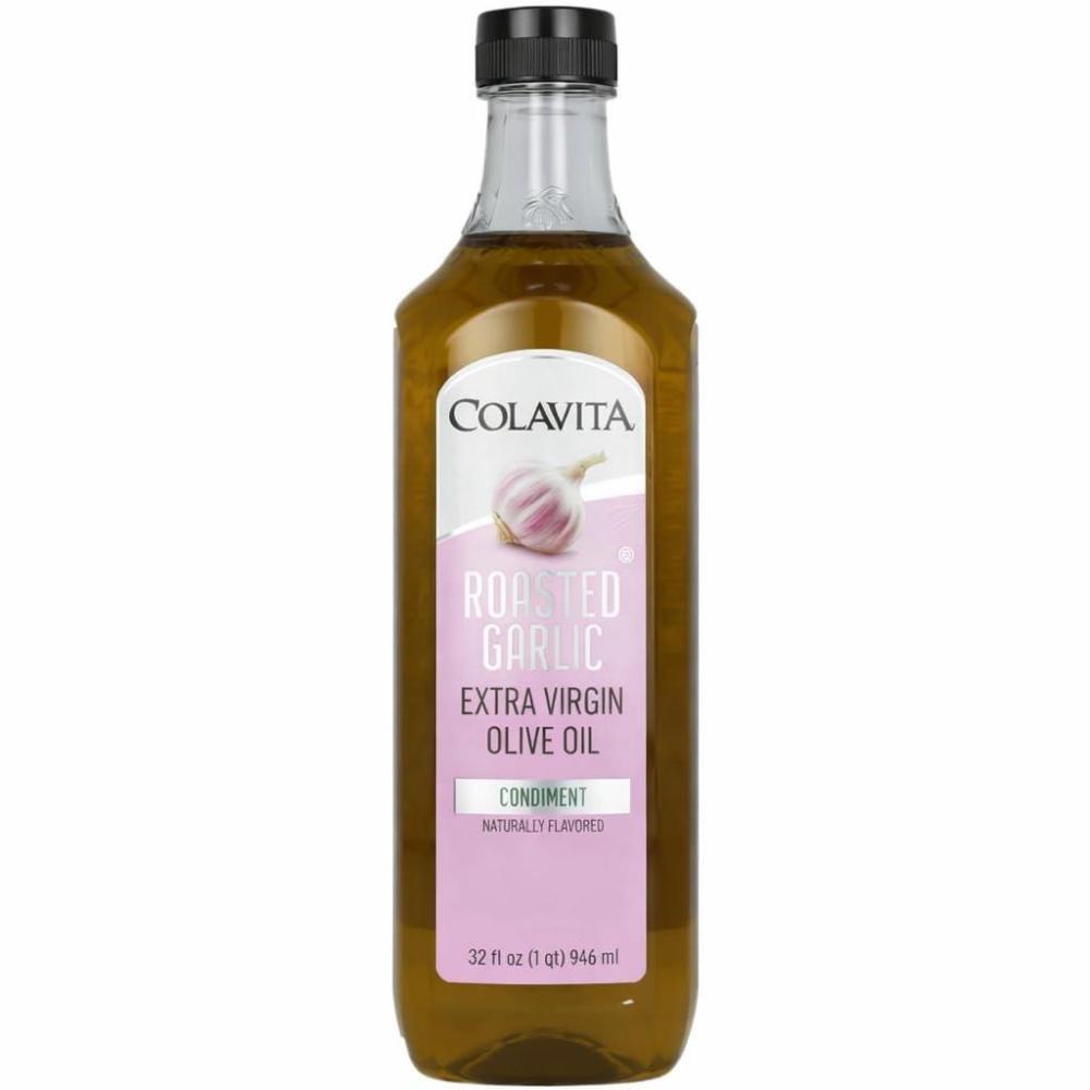 image:imageColavita Roasted Garlic Extra Virgin Olive Oil 32 Fl Oz  Cold Pressed EVOO Infused with Natural Roasted Garlic Flavor for Cooking Dressings Marinades amp Dipping32 Fl Oz Pack of 1