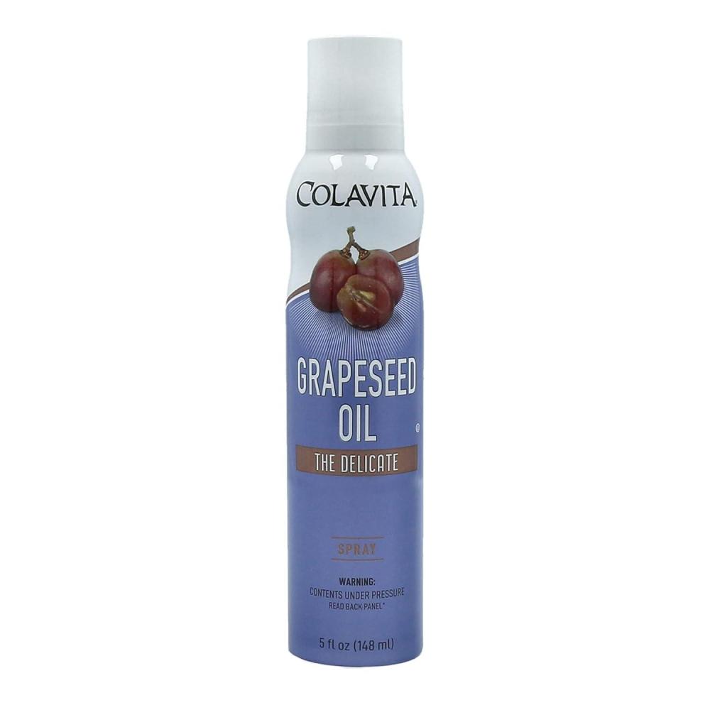 image:imageColavita Spray Oils  Avocado Oil Spray 5oz 148ml Can  100 Avocado Oil High in Essential Fatty Acids and Vitamin E Perfect for Cooking and BakingGrapeseed Oil