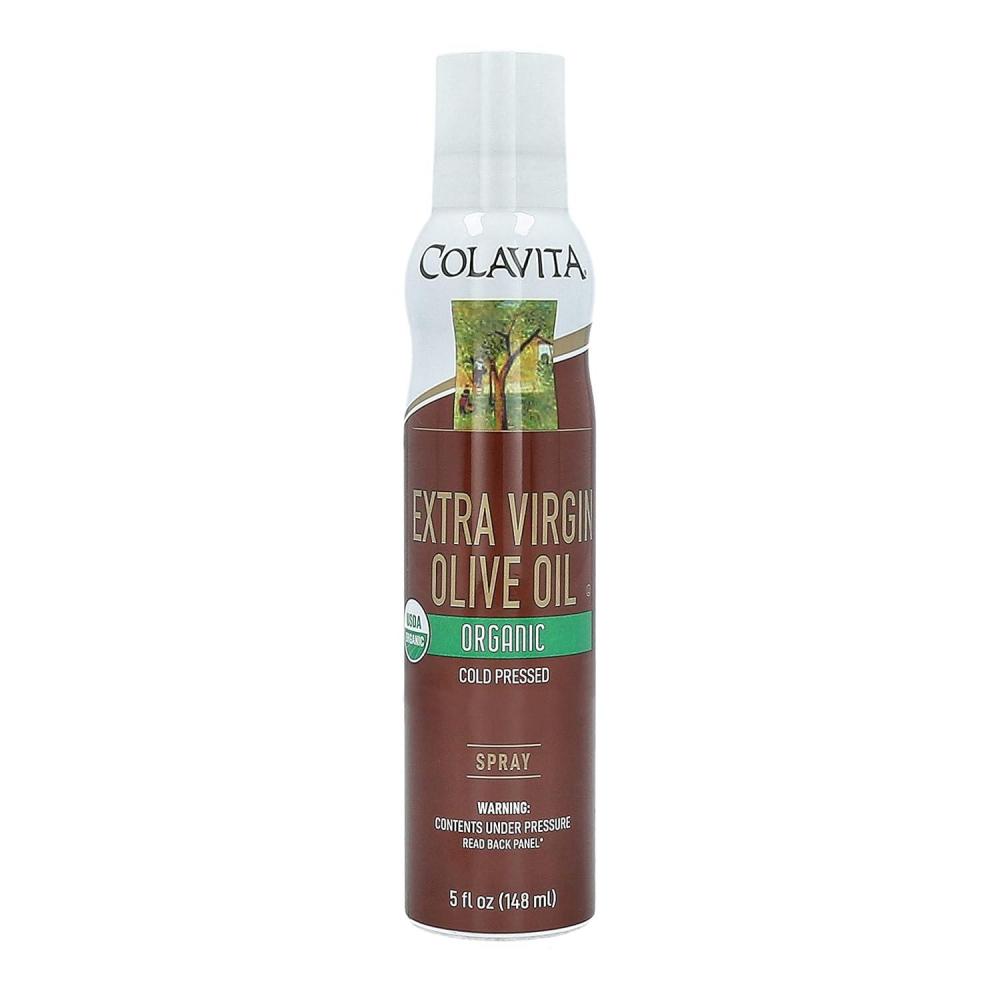 image:imageColavita Spray Oils  Avocado Oil Spray 5oz 148ml Can  100 Avocado Oil High in Essential Fatty Acids and Vitamin E Perfect for Cooking and BakingOrganic Extra Virgin Olive Oil