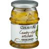 Colavita Marinated Vegetables – Artichoke Hearts in EVOO, 9.87oz Jar(Country-Style Artichokes)