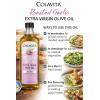 Colavita Roasted Garlic Extra Virgin Olive Oil, 32 Fl Oz – Cold Pressed EVOO Infused with Natural Roasted Garlic Flavor for Cooking, Dressings, Marinades & Dipping(32 Fl Oz (Pack of 1))
