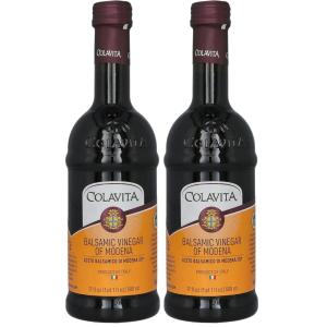 Colavita Balsamic Vinegar of Modena, 17 Ounce Bottle(17 Fl Oz (Pack of 2))