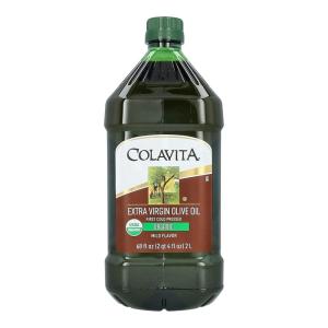 Colavita Organic Extra Virgin Olive Oil Pack of 1 (68 Fluid Ounce) Plastic Bottle