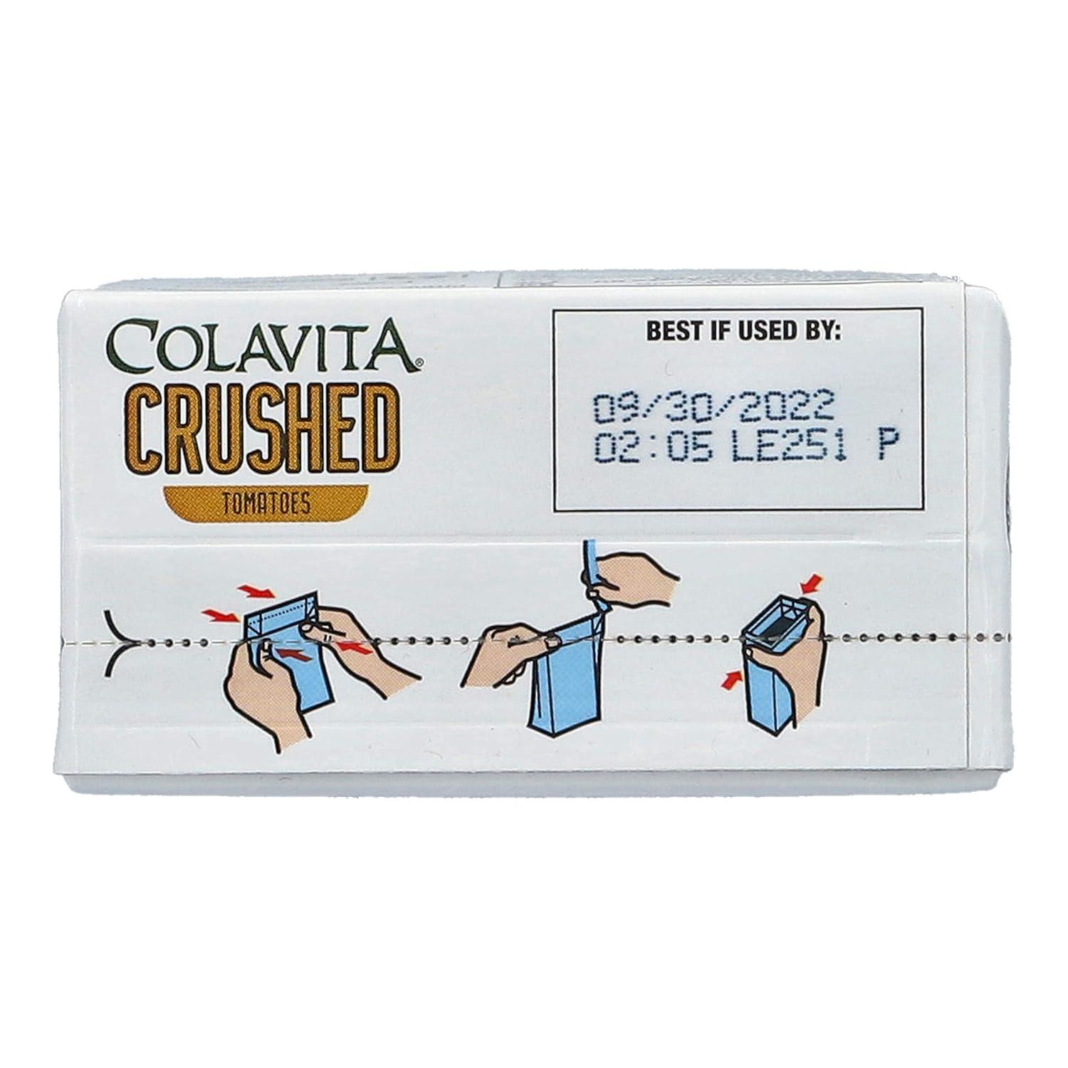 image:imageColavita Italian Crushed Tomatoes Recart Box 1376 OunceCrushed Tomato