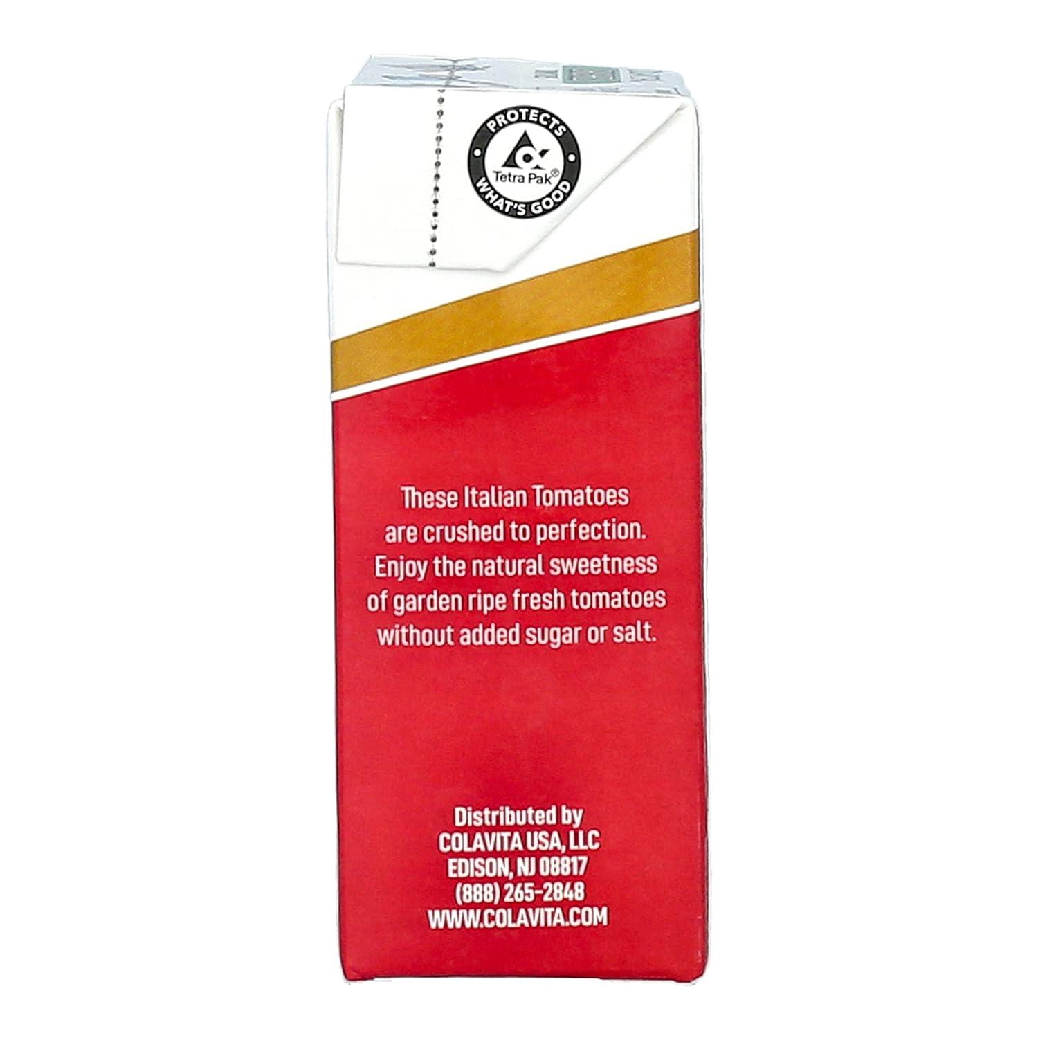 image:imageColavita Italian Crushed Tomatoes Recart Box 1376 OunceCrushed Tomato