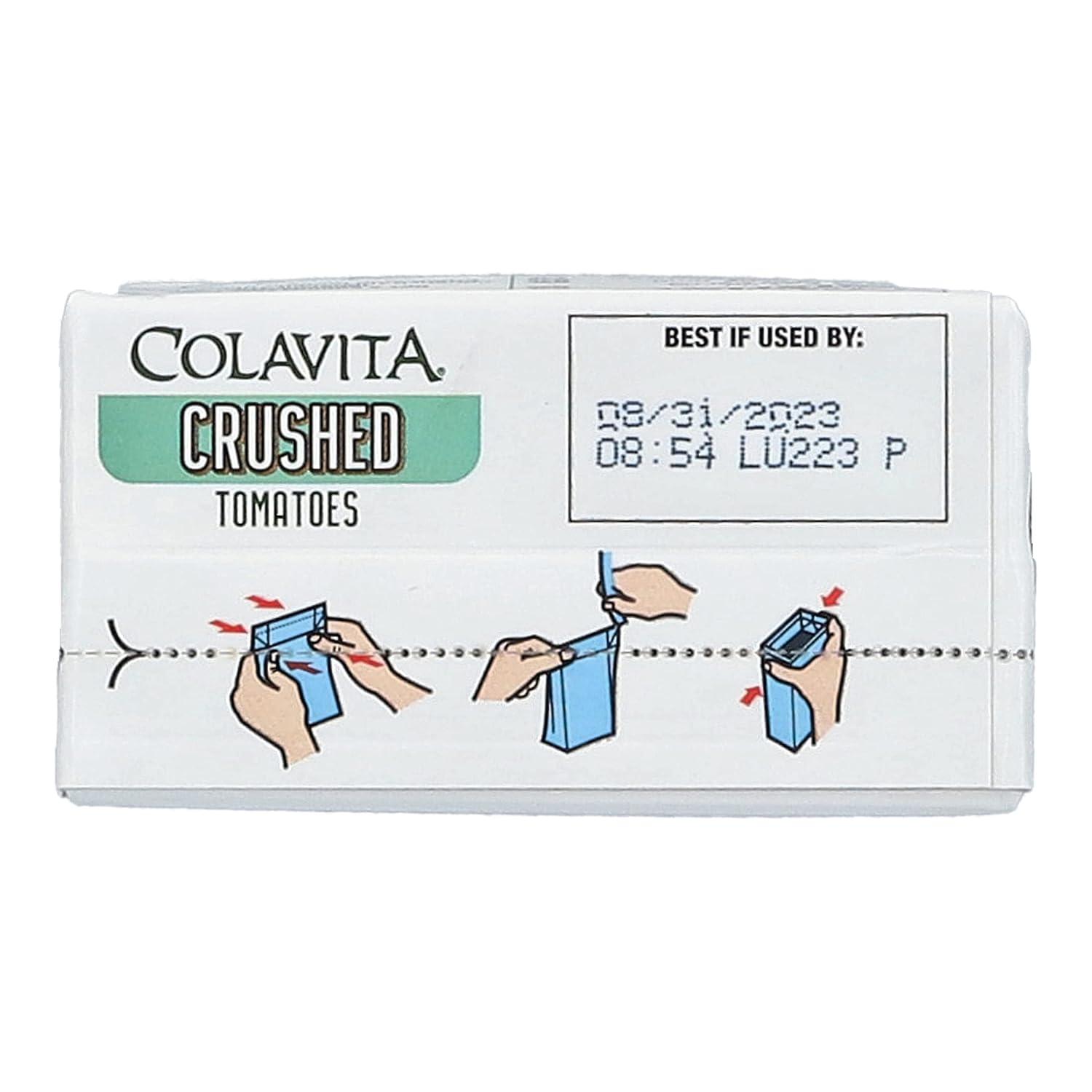 image:imageColavita Italian Crushed Tomatoes Recart Box 1376 OunceCrushed Tomato