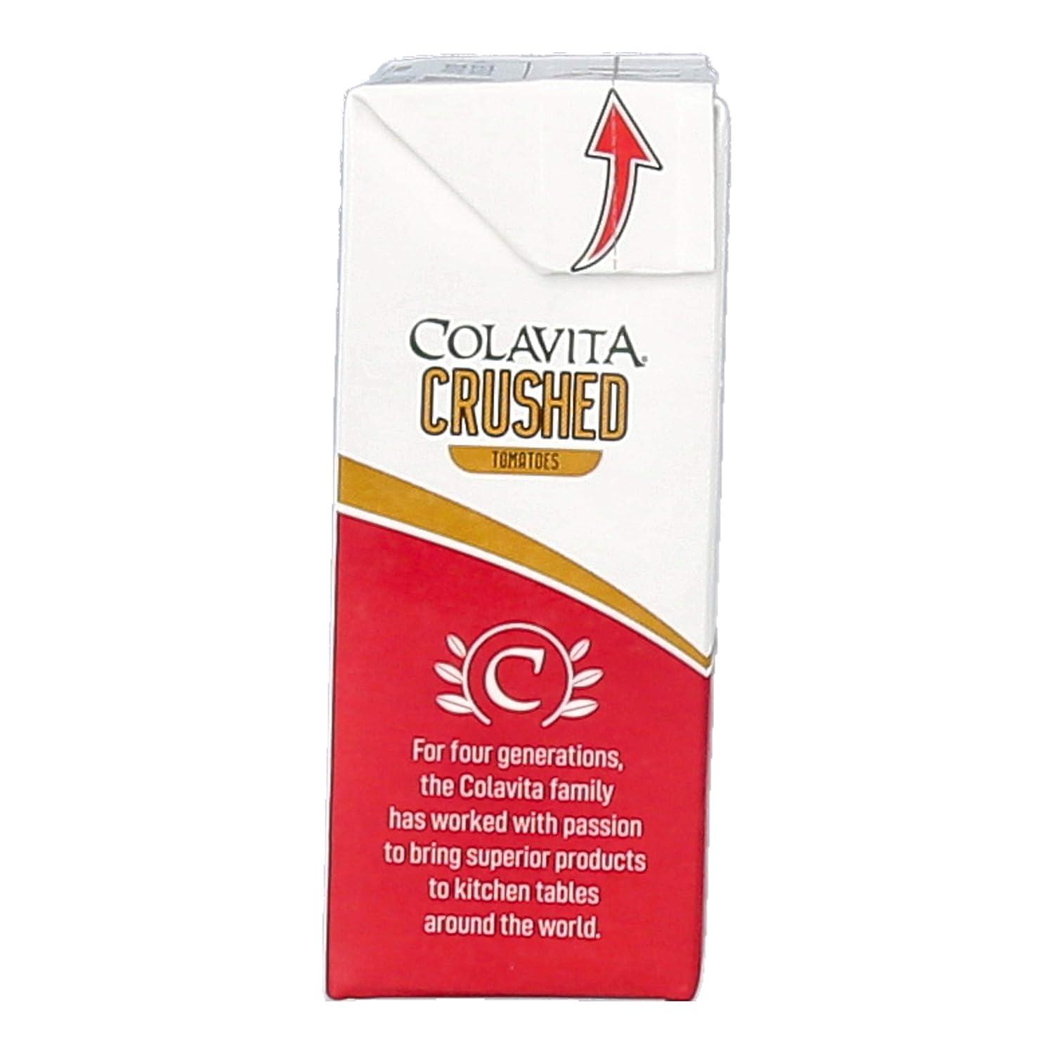 image:imageColavita Italian Crushed Tomatoes Recart Box 1376 OunceCrushed Tomato