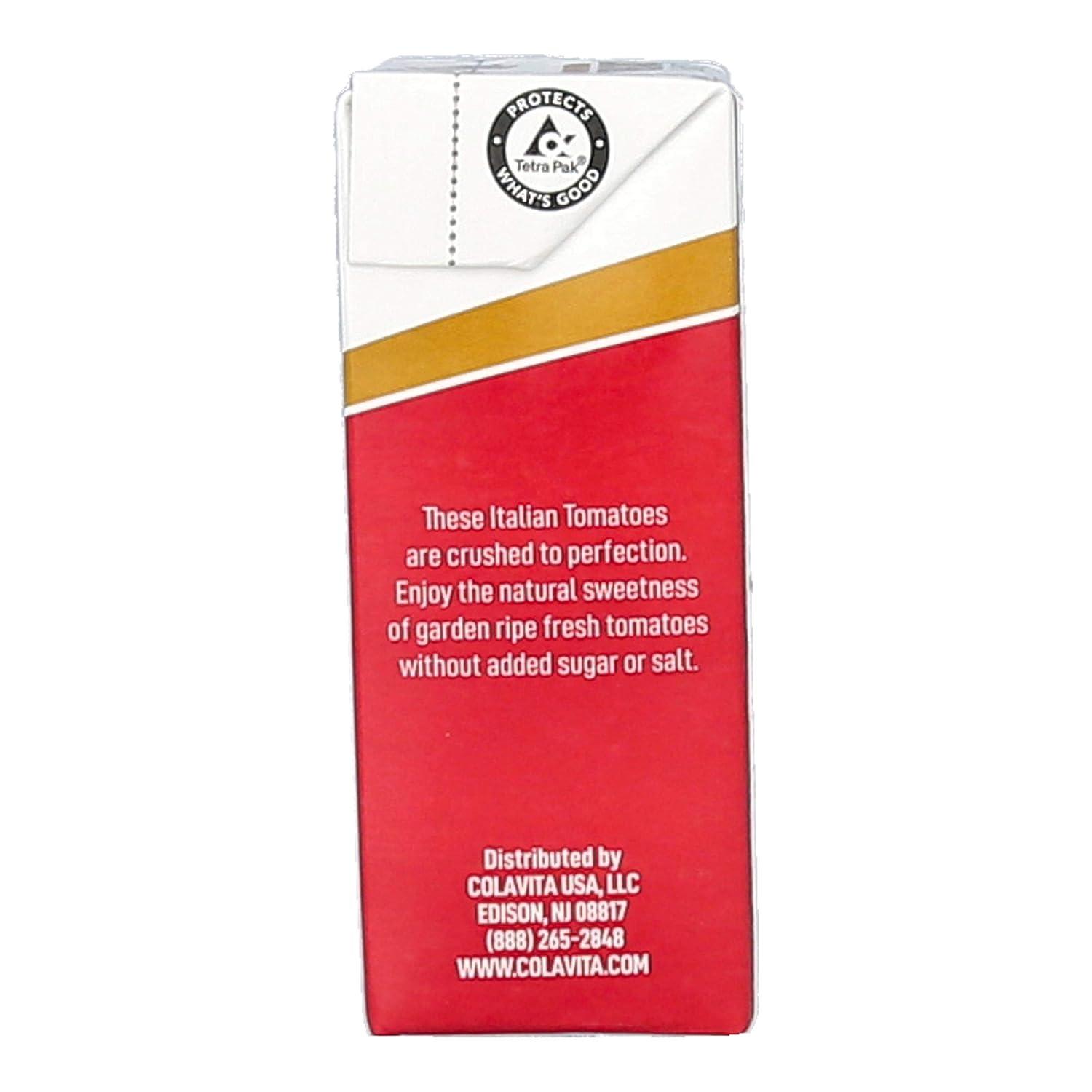 image:imageColavita Italian Crushed Tomatoes Recart Box 1376 OunceCrushed Tomato