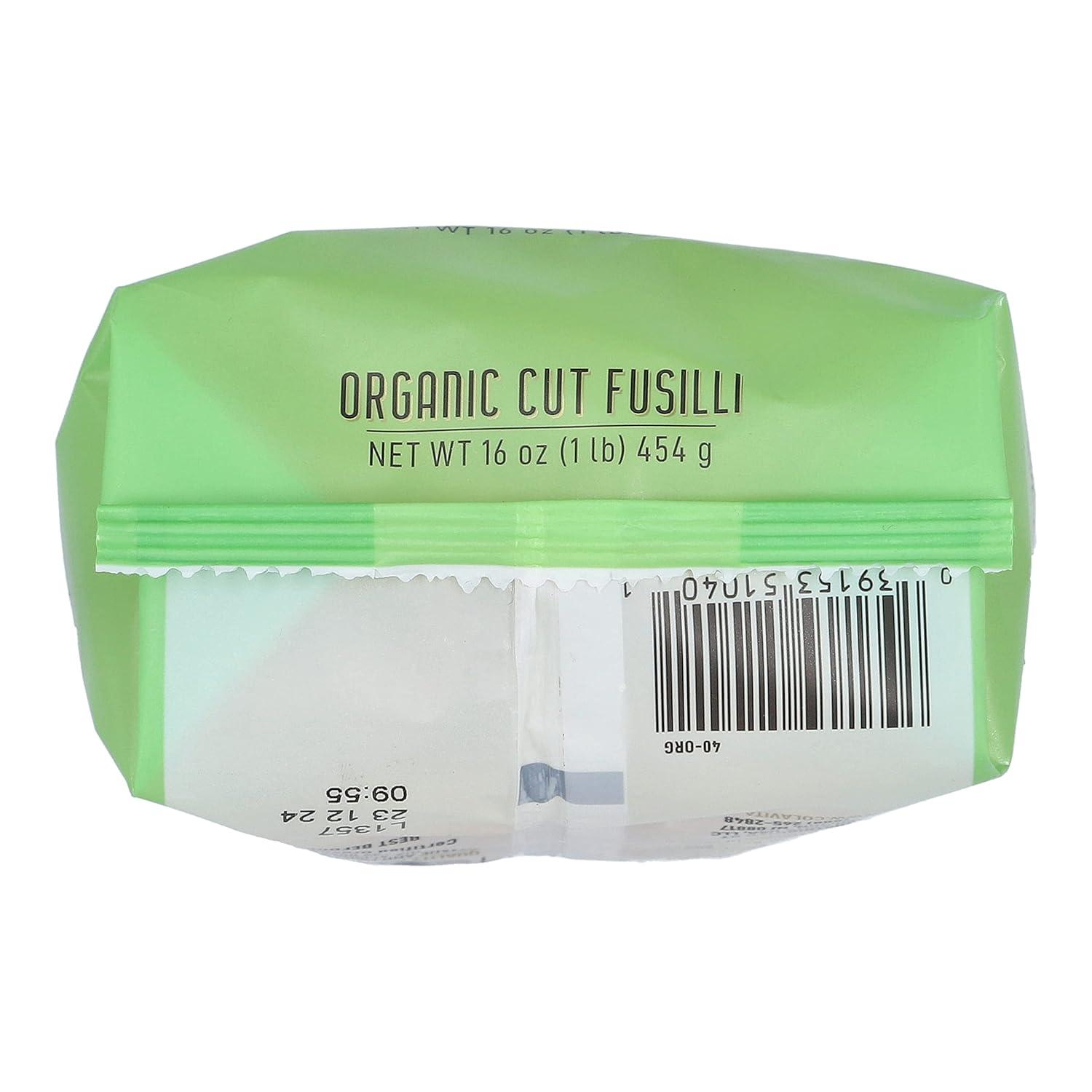 image:imageColavita Pasta Organic Penne Rigate 1 Pound Pack of 20Cut Fusilli
