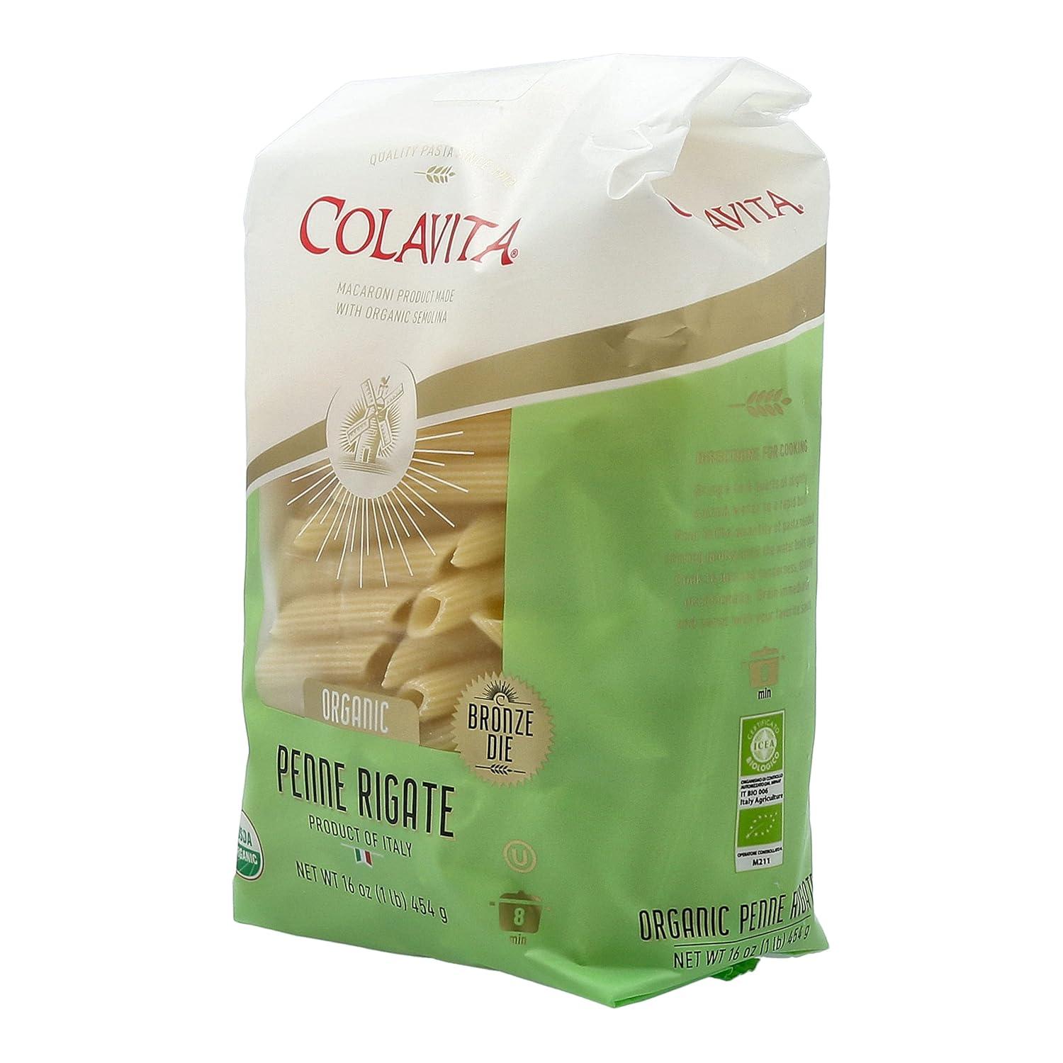 image:imageColavita Pasta Organic Penne Rigate 1 Pound Pack of 20Penne Rigate