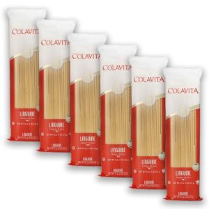 Colavita Linguine: Authentic Italian Texture – Your Go-To Pasta Choice – 1Lb (Pack of 6)