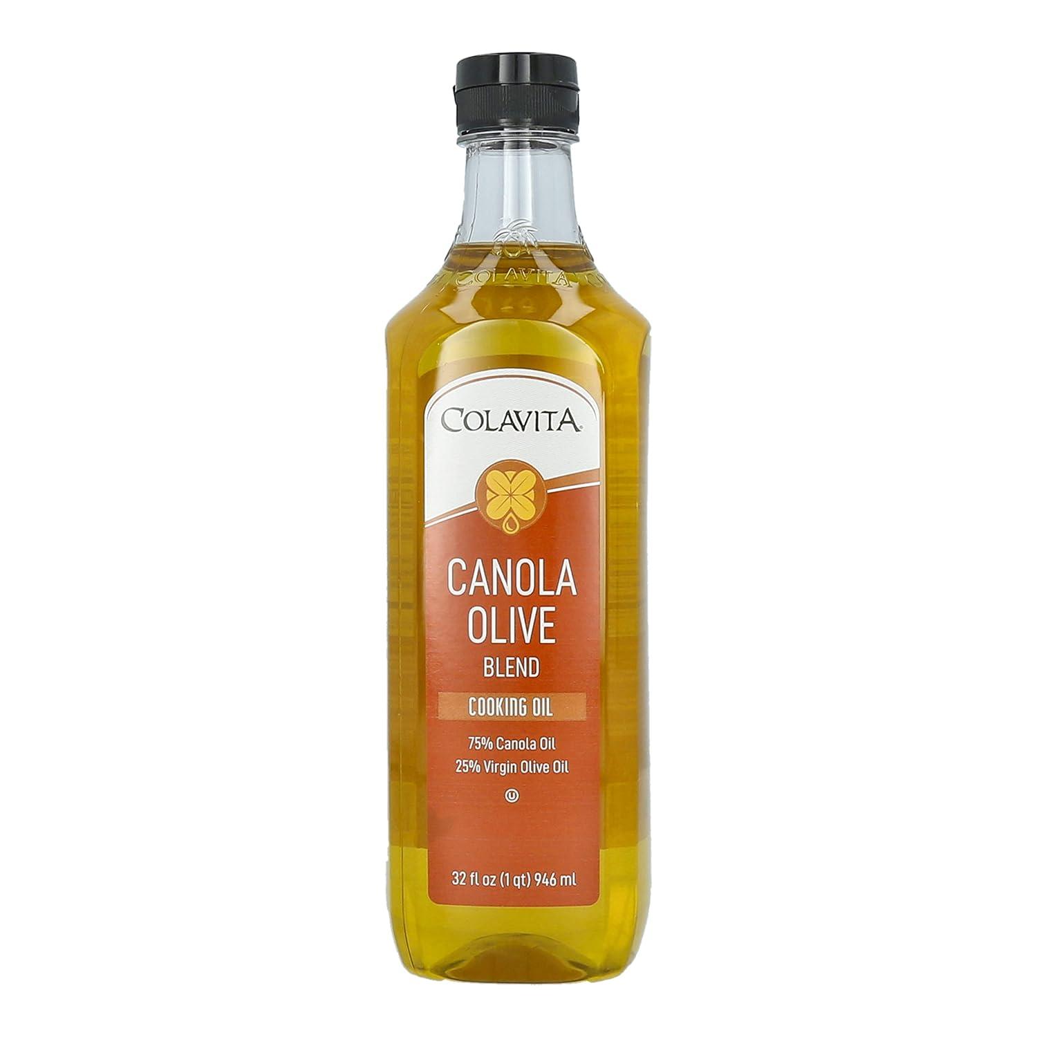 image:imageColavita Canola 7525 Virgin Blended Oil 32 Ounce Pack of 12Olive Canola