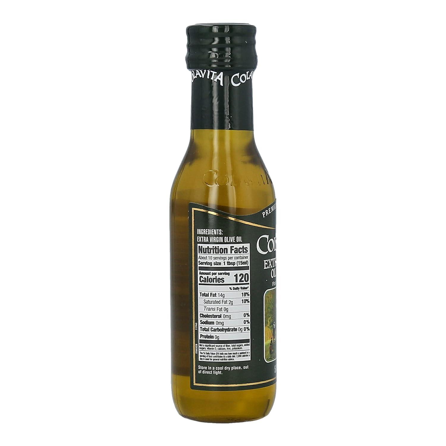 image:imageCOLAVITA EXTRA VIRGIN OLIVE OIL in 5Ounce Glass Bottles