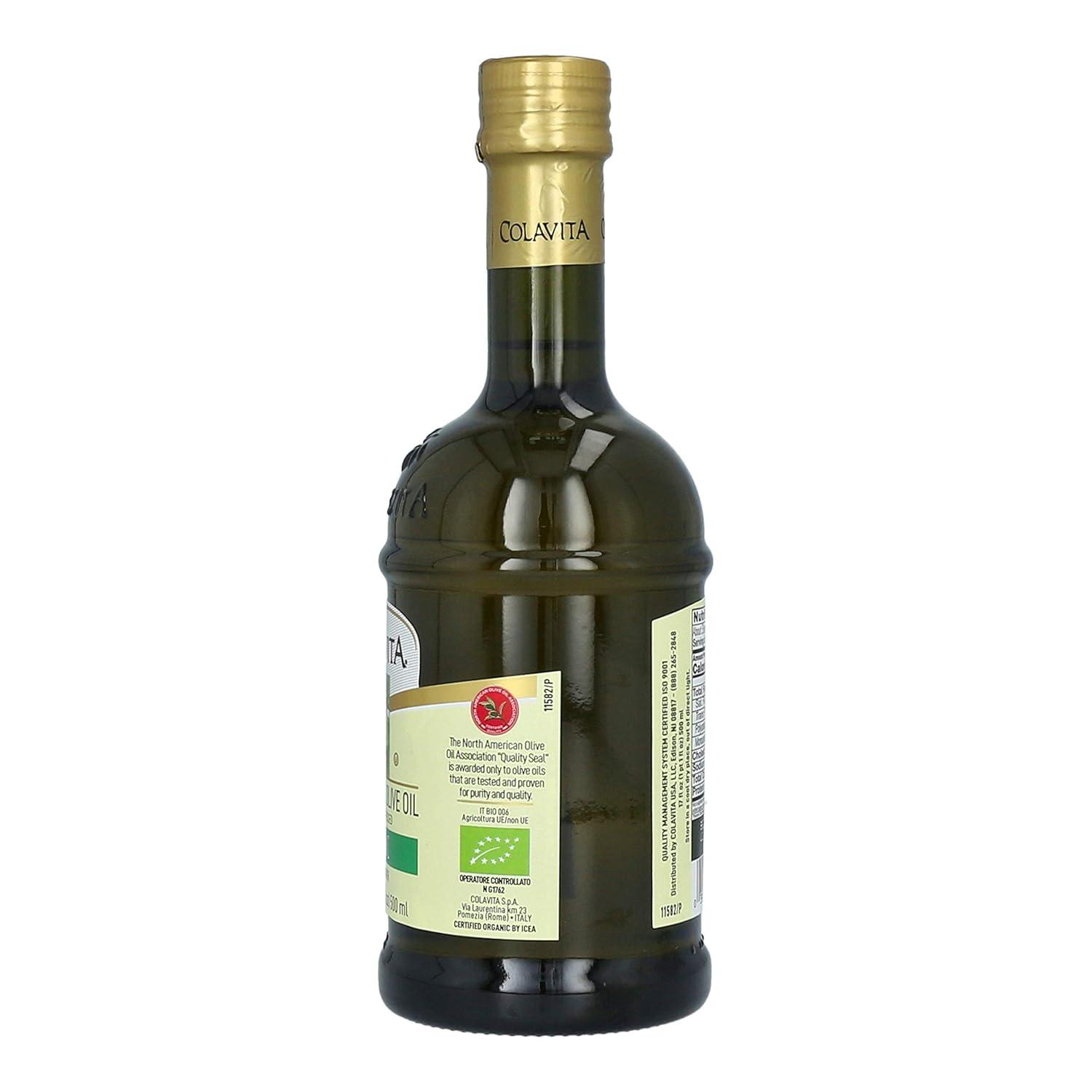 image:imageColavita Organic Extra Virgin Olive Oil Special 17 Fl Oz Pack of 2