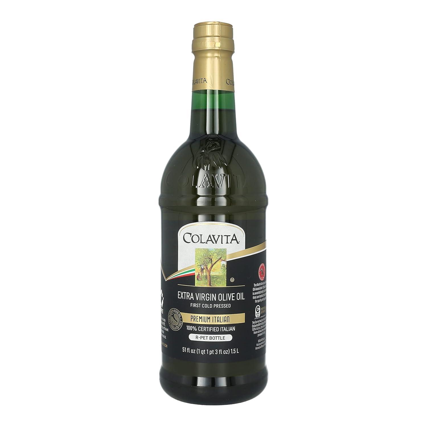 image:imageColavita Premium Italian Extra Virgin Olive Oil 51 Fl Oz 15L RPET PlasticPremium Italian