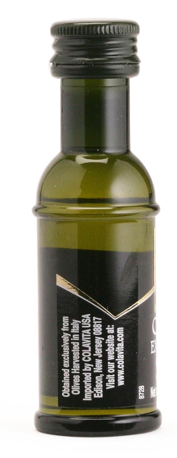 image:imageColavita Premium Italian Extra Virgin Olive Oil Mini Bottles 085 fl oz Pack of 240085 Fl Oz Pack of 240