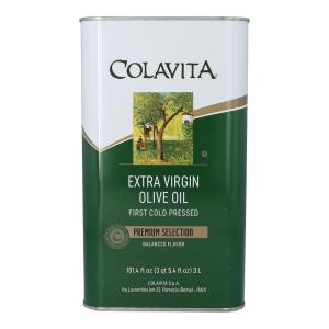Colavita Premium Selection Extra Virgin Olive Oil 101-Ounce Tins (Pack of 2)