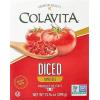Colavita Italian Diced Tomatoes, Recart Box, 13.76 Ounce(13.76 Ounce (Pack of 1))