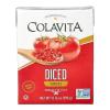Colavita Recart Tomatoes – Diced, 13.76oz Recart (Pack of 16)(Diced)