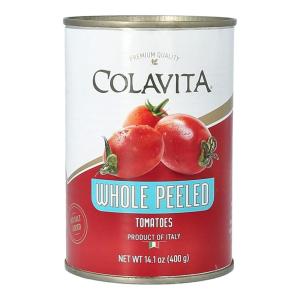 COLAVITA Whole Peeled Tomatoes Pack of 6 (28 Ounce) Can(14.1 Ounce (Pack of 1))