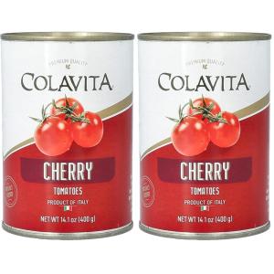 Colavita Canned Tomatoes – Cherry, 14.1 Ounce (Pack of 6)(14.1 Ounce (Pack of 12))