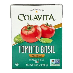 Colavita Recart Sauces – Tomato Basil Pasta Sauce, 13.76oz Recart(Tomato Basil)