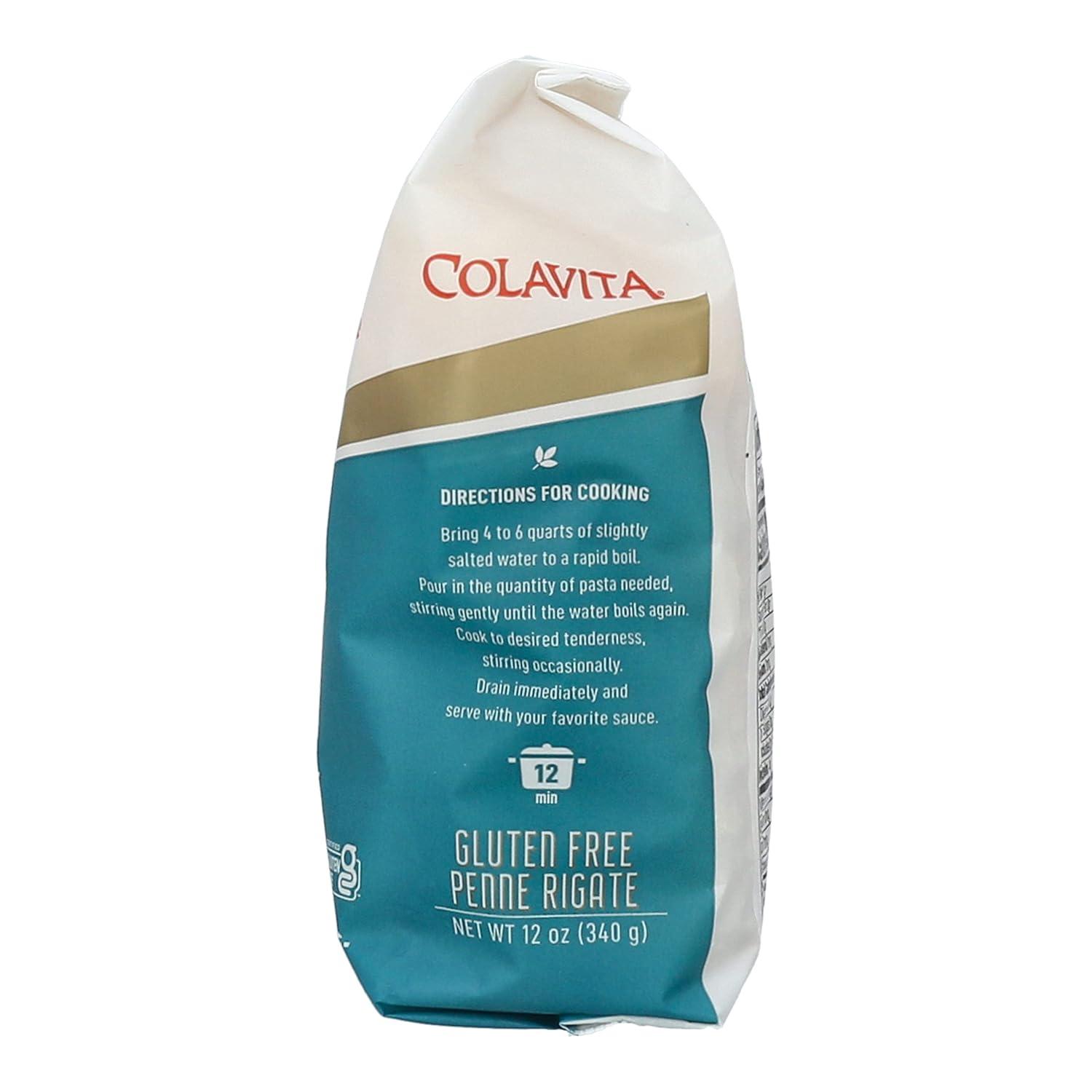 image:imageColavita Pasta GlutenFree Penne Rigate 12 oz Pack of 12
